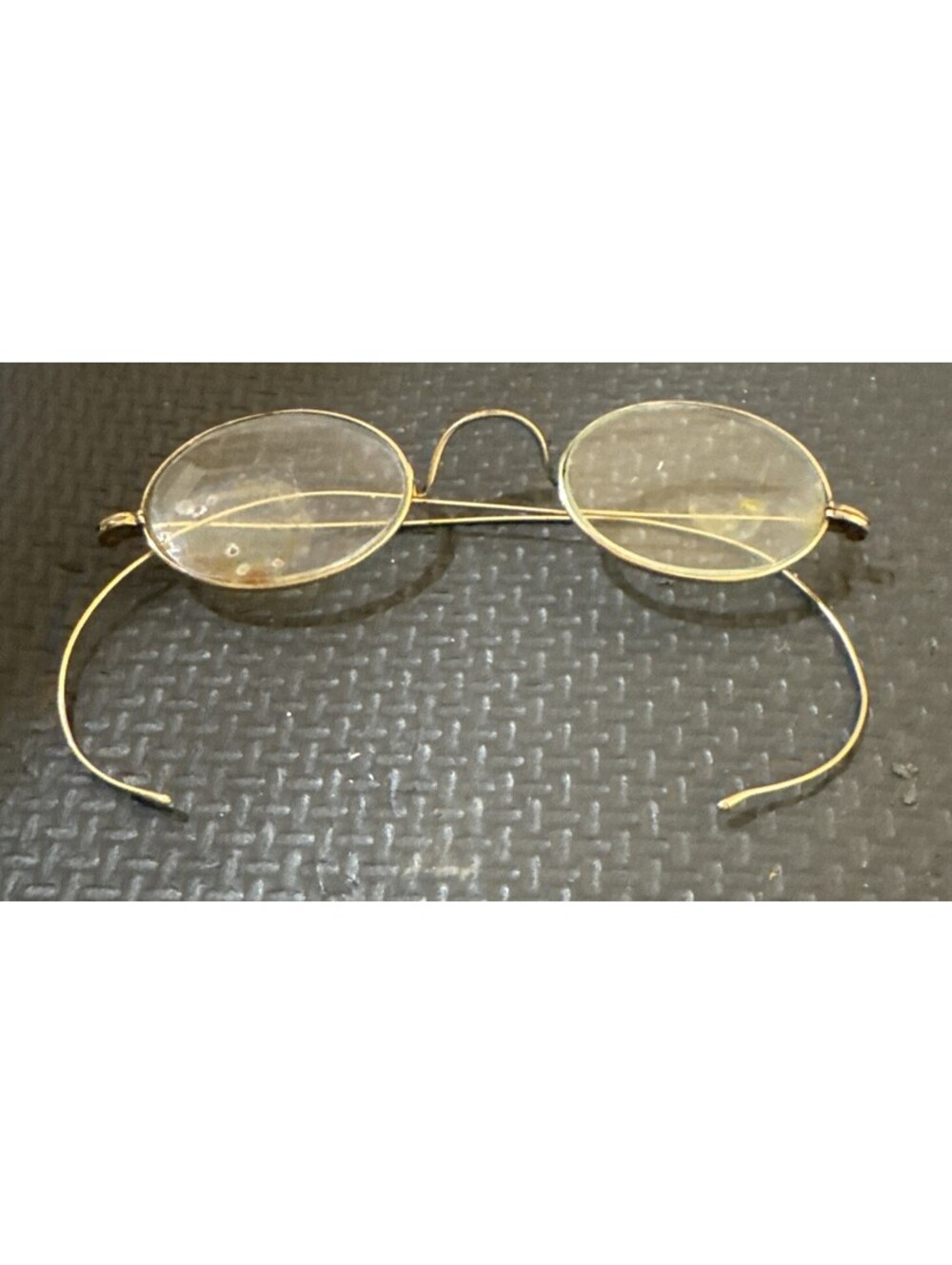 Antique American Optical Company Oval Saddle-bridge Spectacles | c1895-1910
